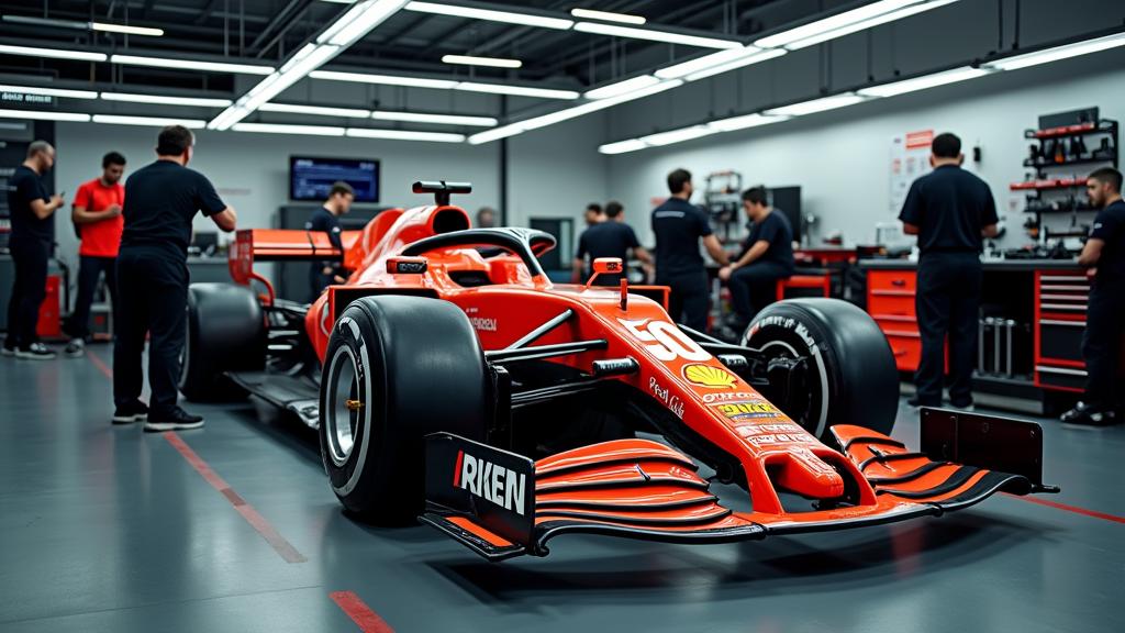 F1 경주차 사고 후 빠른 복귀 비결